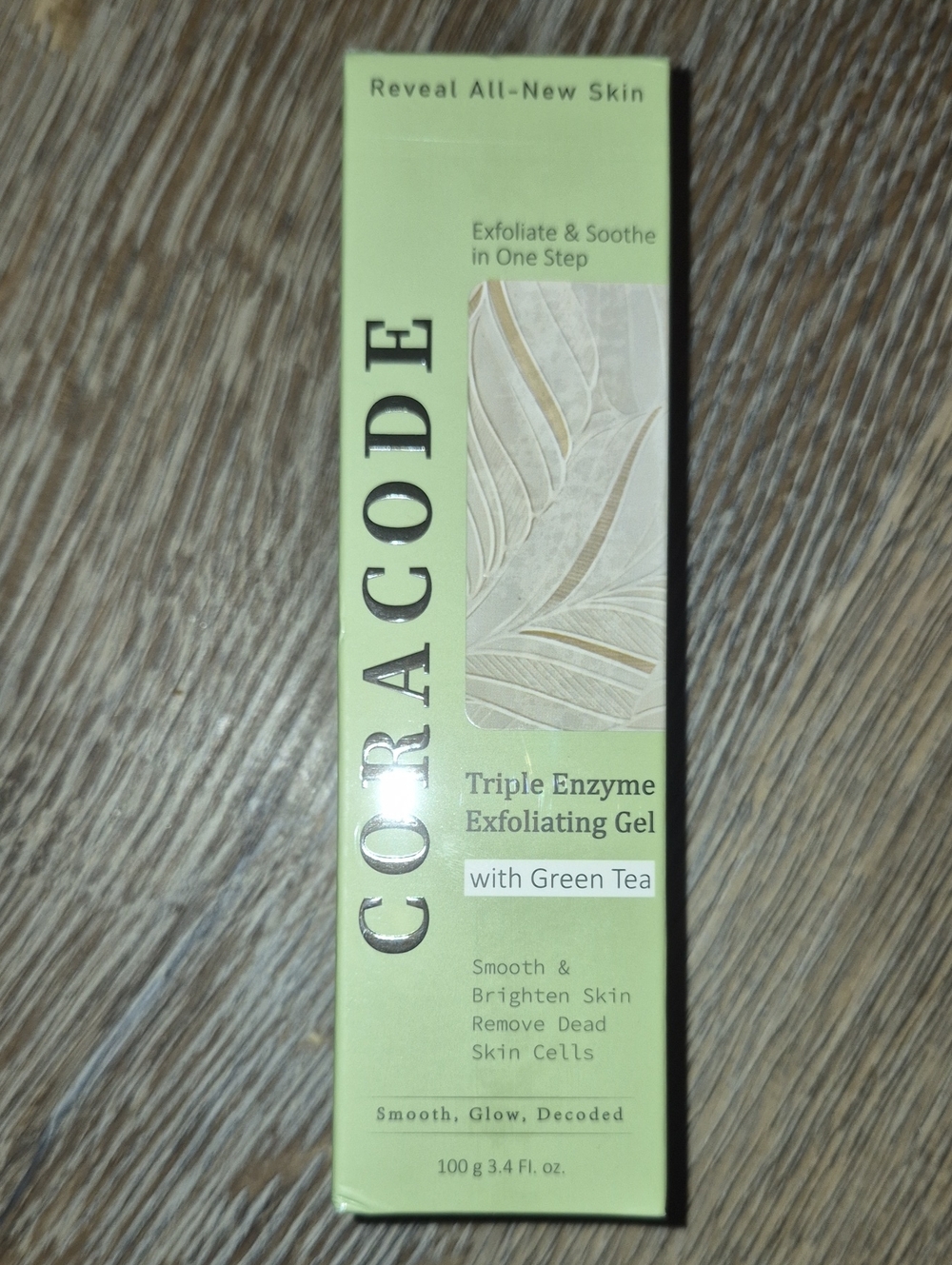 Coracode Triple Enzyme Exfoliating Gel - Nwt